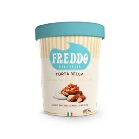 Sorvete freddo 500ml torta belga pt
