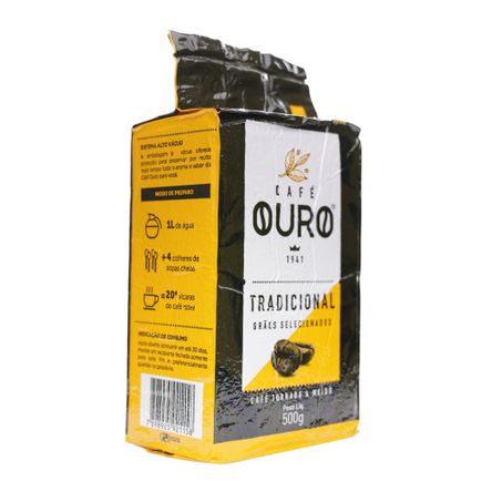 CAFÉ PÓ OURO VÁCUO TRADICIONAL 500G 360-53