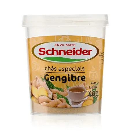 Chá schneider 30g gengibre