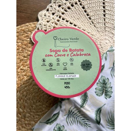 Sopa Batata Couve e Calabresa Cheiro Verde 450ml