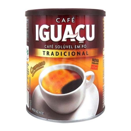 Café solúvel iguaçu lata 180g