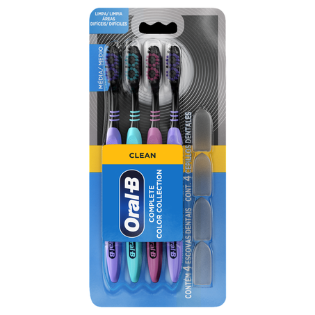 Escova dental clean color colection oral b c/4