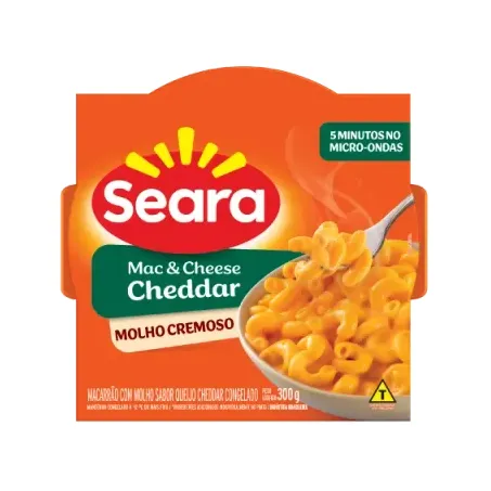 Refeicao Seara 300g Mac  Cheese Cheddar