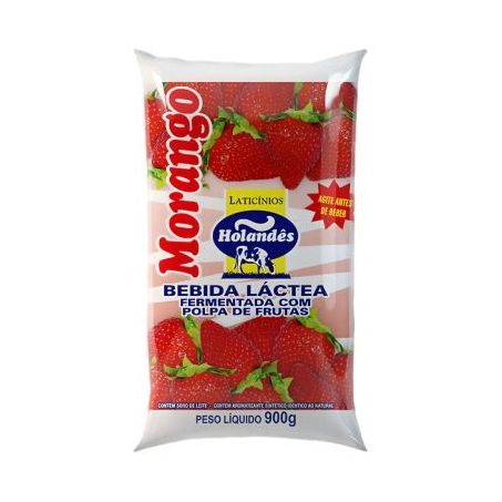BEBIDA LACTEA HOLANDES 900G MORANGO