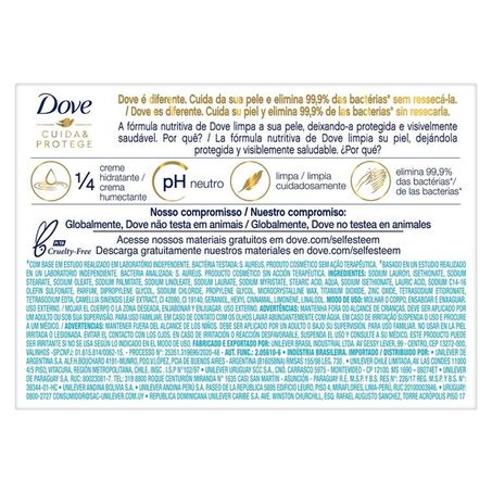 Sabonete em Barra Dove Cuidado Antibac 90g 360-1