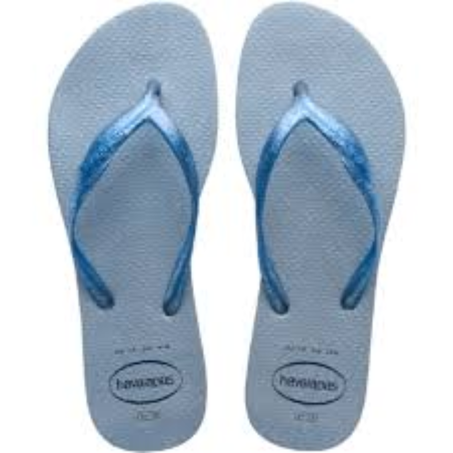 Sandalia/chinelo havaianas fantasia gloss azul indigo 37/38