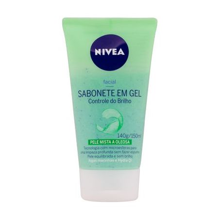 SABONETE FACIAL EM GEL NIVEA 150ML CONTROLE DE BRILHO