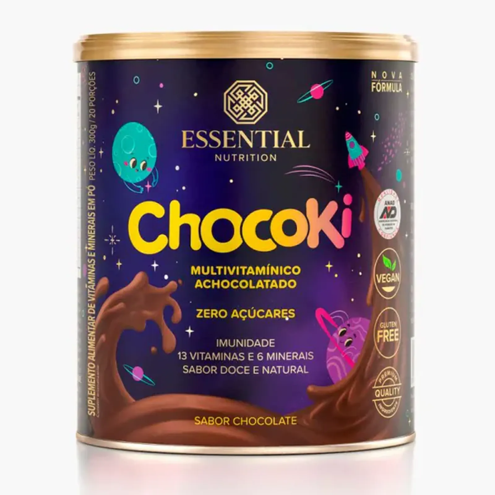 Achocolatado Chocoki Lata Essential 300g