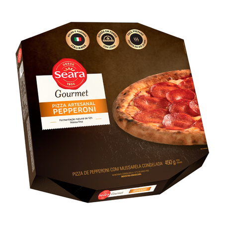 Pizza Pepperoni Seara Gourmet 450G