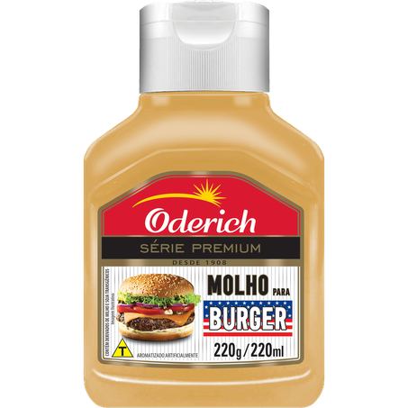 Molho oderich 220g burger