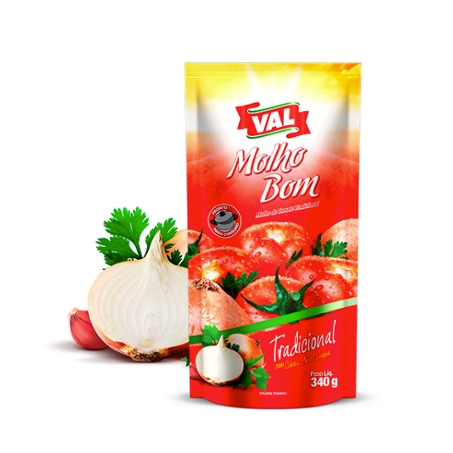 MOLHO TOMATE VAL 300G SACHE CX 36.0