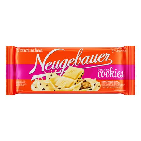 CHOCOLATE BRANCO COM COOKIES NEUGEBAUER
