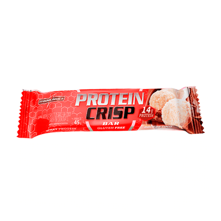 BARRA INTEGRALMEDICA 45G PROT CRISP DOCE COCO