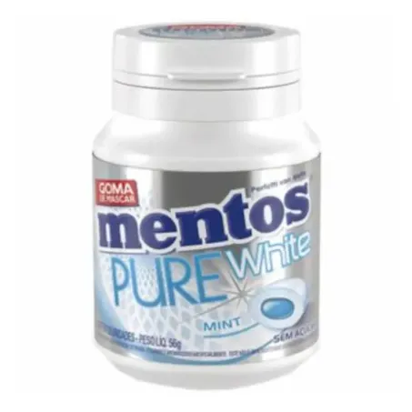 GOMA MENTOS PURE WHITE MINT 28UN (068734)