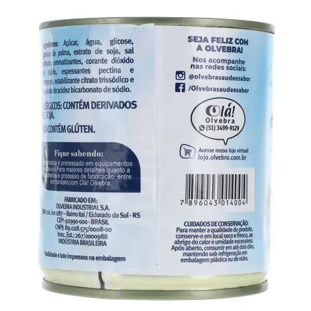 Alimento À Base de Soja Soymilke Sabor Leite Condensado Sem Lactose Lata 330gr 360-24