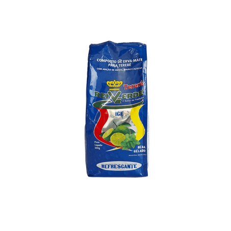 ERVA MATE REI VERDE PARA TERERÊ REFRESCANTE PACOTE 500G