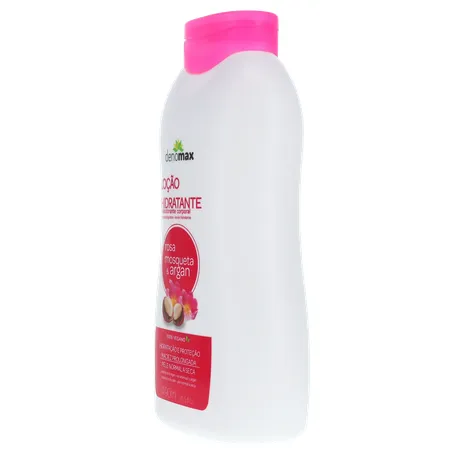 Loção hidratante denomax rosa mosqueta argan 470g 360-6
