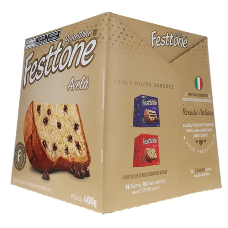 Panettone festtone gotas avela cx 400g 360-5