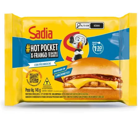 Hot Pocket Sadia X-Frango 145g