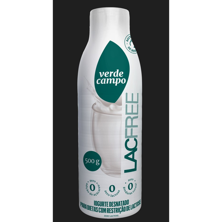 Iogurte Verde Campo Zero Lactose Natural Garrafa 5