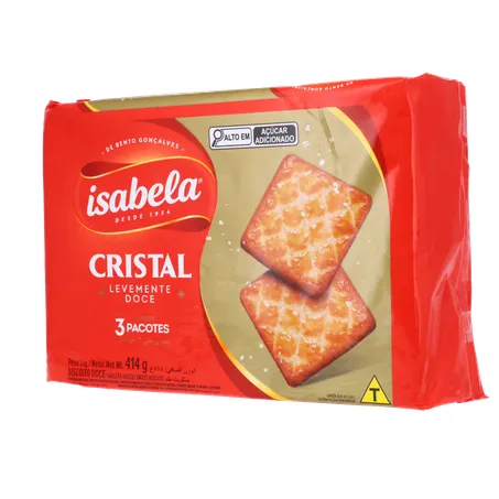 BISCOITO ISABELA CRISTAL 414G 360-3