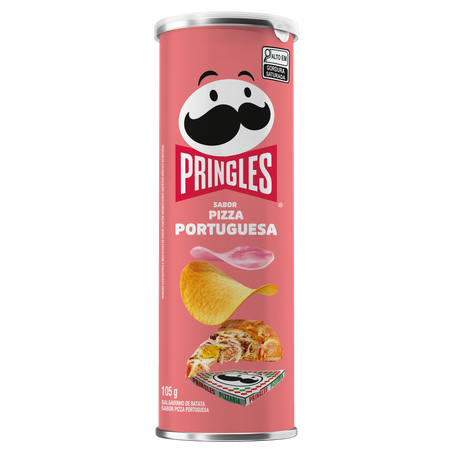 Salg pringles 105g pizza portuguesa