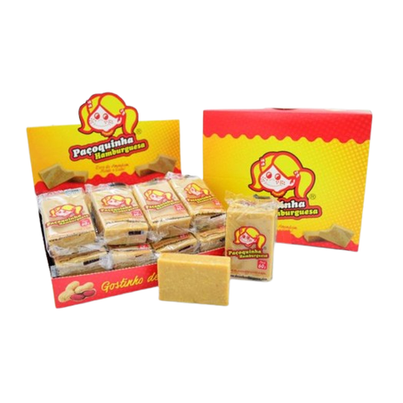 PAÇOQUINHA MAIS SABOR/ HAMBURGUESA 60G 360-2