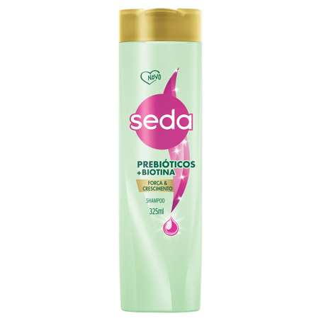 SHAMPOO SEDA PREBIÓTICOS+BIOTINA 325ML