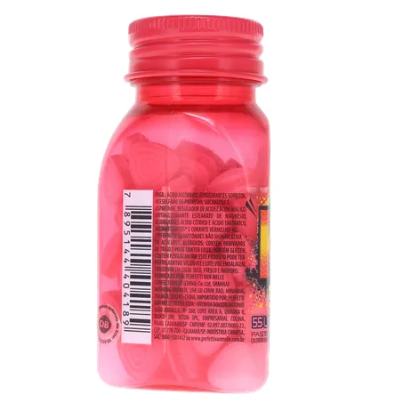Bala mentos kiss sour sem açúcar morango 38g 360-27