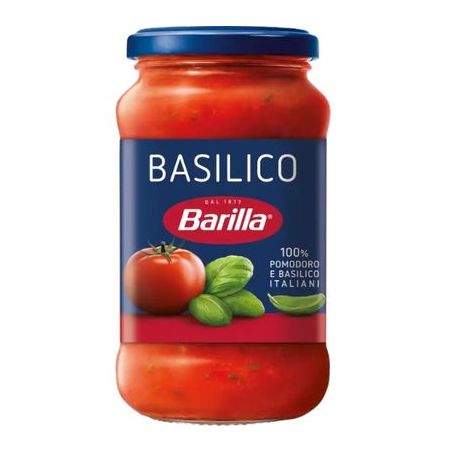 Molho de tomate Barilla manjericão 400g