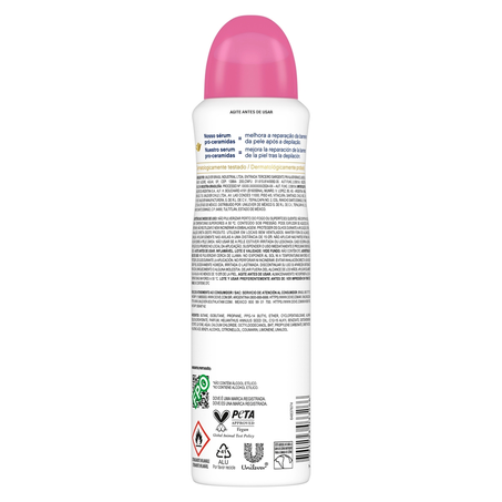 Desodorante Antitranspirante Aerosol Dove Romã e Verbena 150ml 360-4