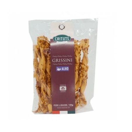 SALG GRISSINI CRIT ALHO 130G