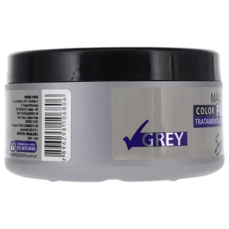 MÁSCARA CAPILAR SERGIO PARIS DESAMARELADOR PRO ACTIVE POTE 250G 360-29
