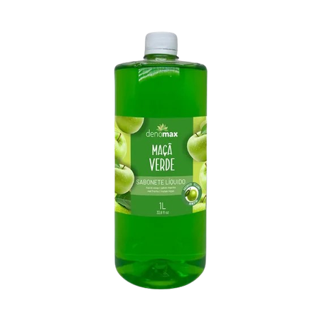 SABONETE LIQUIDO MACA VERDE DENOMAX 1 L           