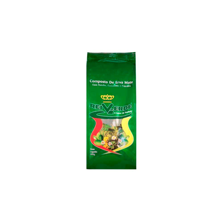 Erva Mate Rei Verde Composto Com Chás Pacote 500G