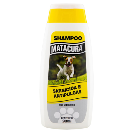 Shampoo para Cães Matacura 200ml - Sarnicida