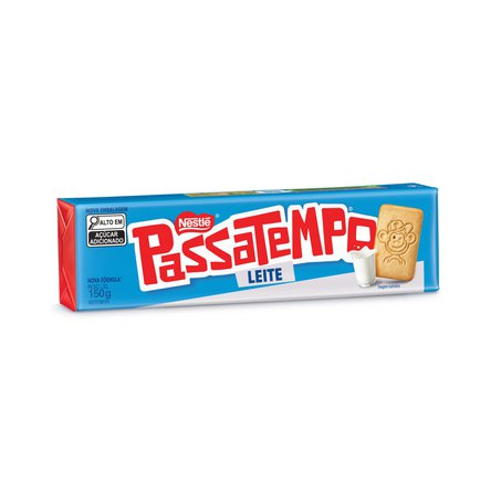 BISCOITO PASSATEMPO LEITE 150G