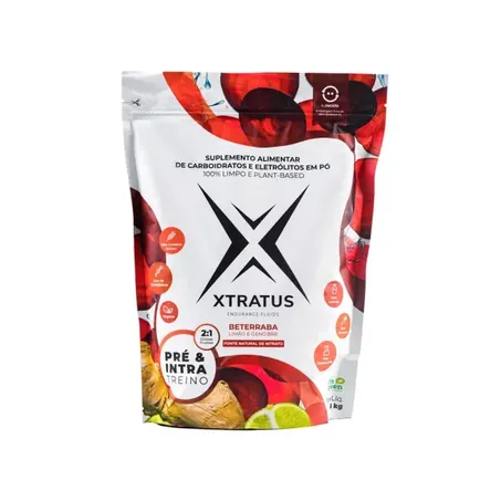 Pré e Intratreino Nitrato 800 Beterraba e Limão 1Kg