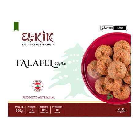 Falafel El-Kik congelado 360g