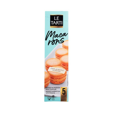  MACARONS LE TARTI MANGA E MARACUJÁ 60G