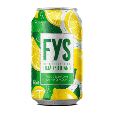 Refrigerante fys limão siciliano 350ml