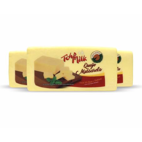 Queijo Mussarela Tche Milk Pacote Inteiro Aprox. 2kg a un