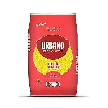 Flocao de milho urbano zero glutem 500g