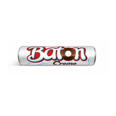 BATON GAROTO CREME 16G