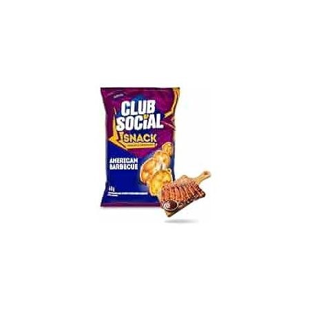 Snack club social american barbecue 68g