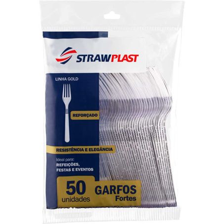 GARFOS  STRAWPLAST FORTE TRANSP C/50