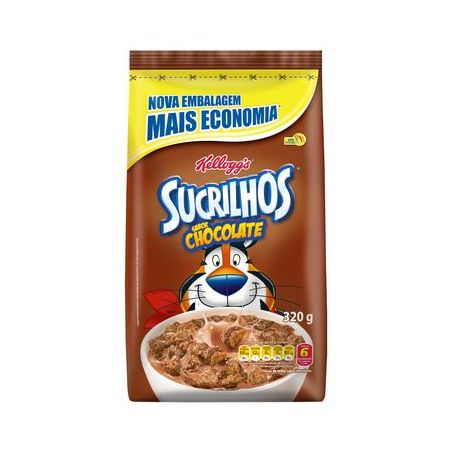 Cereal Matinal Kellogg's Sucrilhos Chocolate 320G