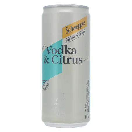 Bebida Mista Alcoólica Schweppes Vodka & Citrus Premium Lata 310ml 360-1