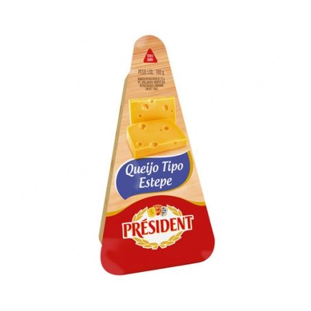 Queijo Estepe Fracionado President 160G