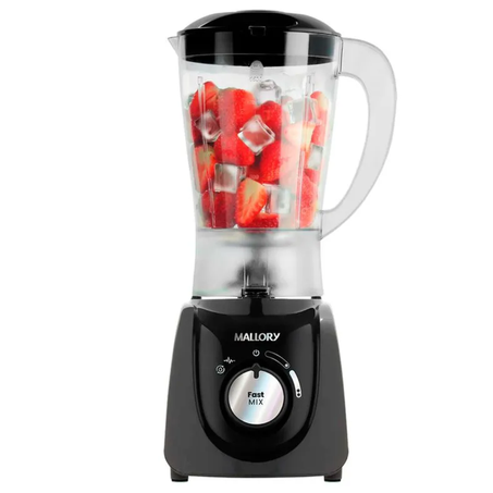 Eletro liquidificador mallory fast mix preto 220v